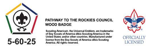 Pathway to the Rockies Council - Wood Badge Apparel
