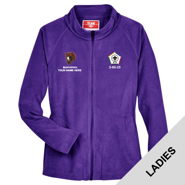 TT90W - EMB - P125E005 - Ladies Microfleece Jacket Thumbnail