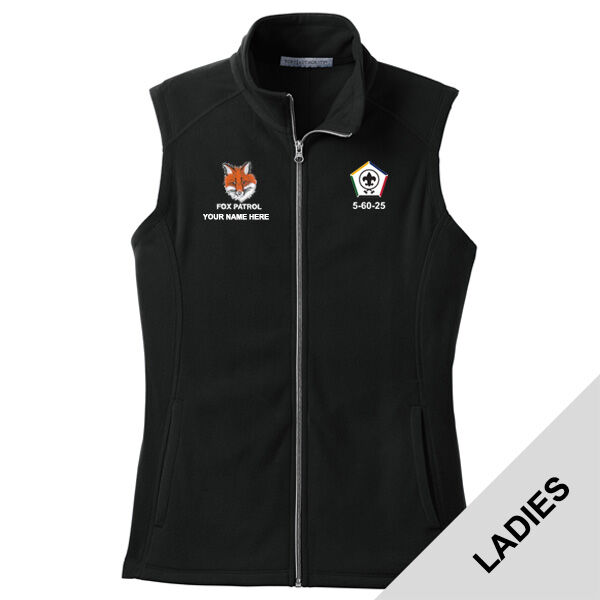 L226 - EMB - P125E005 - Ladies Microfleece Vest Thumbnail