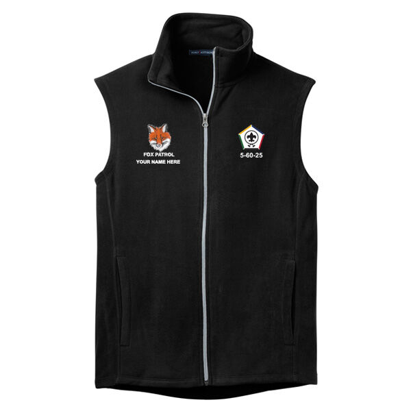 F226 - EMB - P125E005 - Microfleece Vest Thumbnail